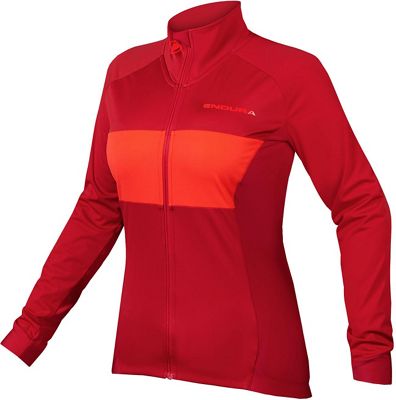 Endura Women's FS260-Pro Jetstream  Jersey II - Rust Red - L, Rust Red